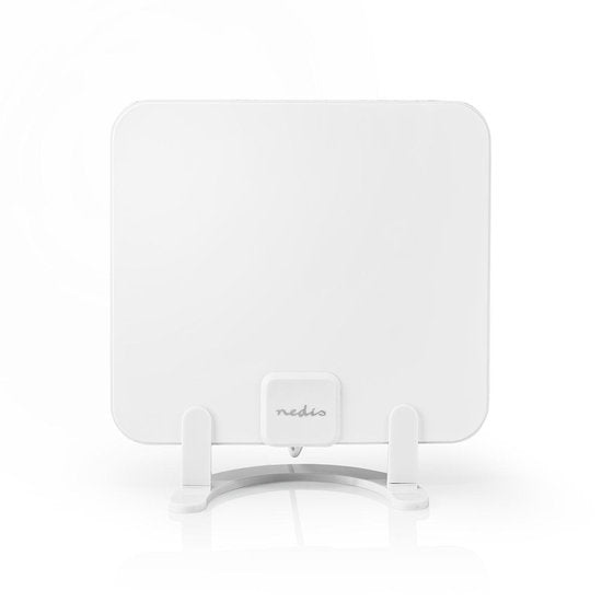HDTV-Antenne voor Binnen | 0 - 25 km | Versterking 30 dB | FM / VHF / UHF | Wit