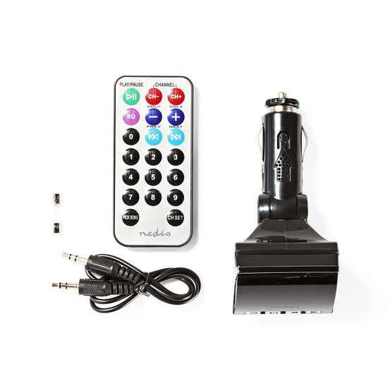 Auto-FM-zender | 3,5 mm ingang | microSD-kaartsleuf