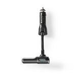 FM-Transmitter voor in de Auto | Bluetooth® | Bass Boost | microSD-Kaartsleuf | Handsfree Bellen | Spraakbediening | 3,0 A / 2,4 A