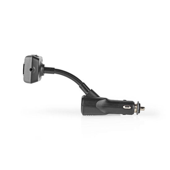 FM-Transmitter voor in de Auto | Bluetooth® | Bass Boost | microSD-Kaartsleuf | Handsfree Bellen | Spraakbediening | 3,0 A / 2,4 A