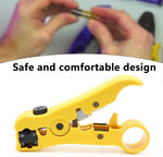 Coax en UTP kabel stripper