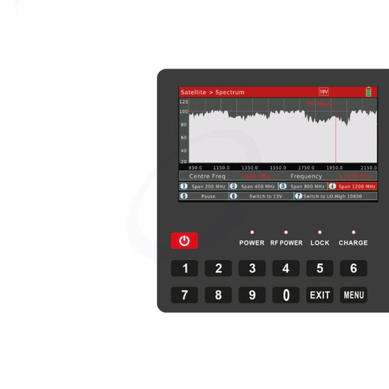 Amiko Multitracker 3 Professional Hybrid DVB Meter 5" Colour Display