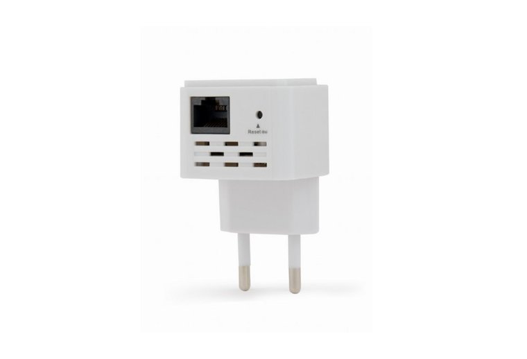 Gembird WNP-RP300-03 | WiFi Repeater | 300 Mbit/s | 2.4 GHz | 1x LAN | Wit