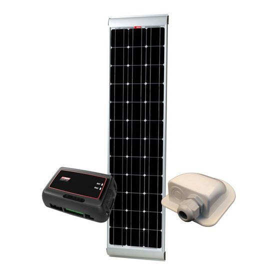 NDS SOLENERGY 100W Slimline Zonnepaneel SET + SC320M