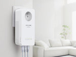 TP-Link TL-WPA8631P KIT | AV1300 Powerline Adapter Set | 1300 Mbps | Gigabit Ethernet | Wi-Fi AC1200 | Met Stopcontact | Wit