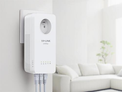 TP-Link TL-WPA8631P KIT | AV1300 Powerline Adapter Set | 1300 Mbps | Gigabit Ethernet | Wi-Fi AC1200 | Met Stopcontact | Wit