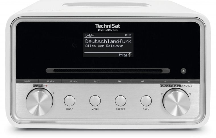 Digitradio 585 Dab+ BT/FM/CD GSM laden wit