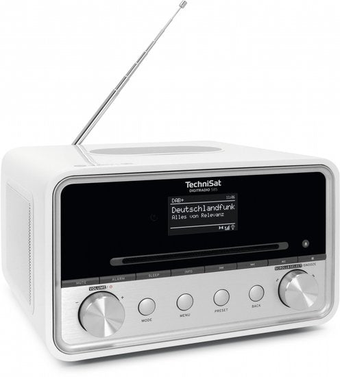 Digitradio 585 Dab+ BT/FM/CD GSM laden wit