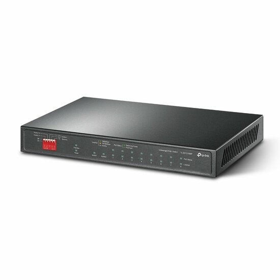 TP-Link TL-SG1210MP | Unmanaged Switch | 10 Poorten | Gigabit Ethernet (10/100/1000 Mbps) | 8x PoE+ | Desktop