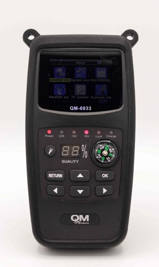 QM HD Satellietmeter met Satelliet Herkenning