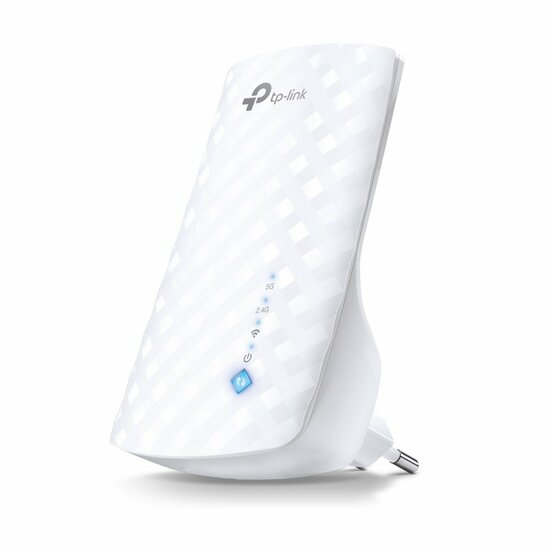 TP-Link RE190 | Wi-Fi 5 Range Extender | Dual-band | 750 Mbps | 10/100 Mbps Ethernet | Wit