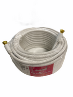 20 meter coax kabel met 2 f-connector stekkers
