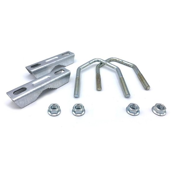 ASAT Set V-beugels / mastklemmen tbv balkonbeugel K103