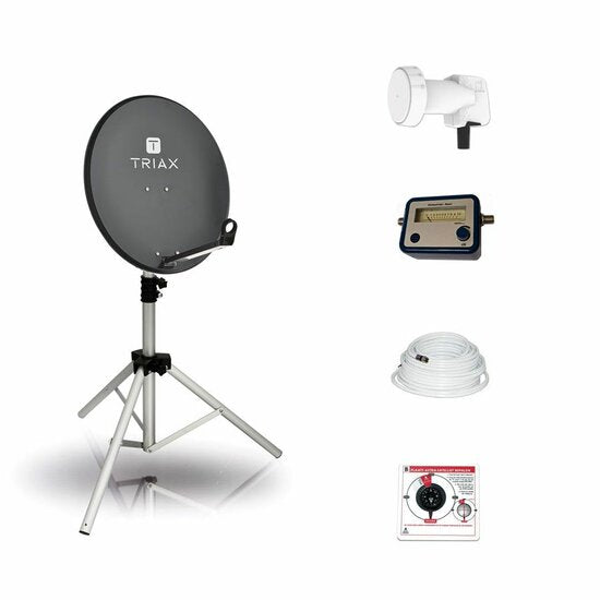 ASAT TravelSat TS65A/S Recreatieset Single LNB