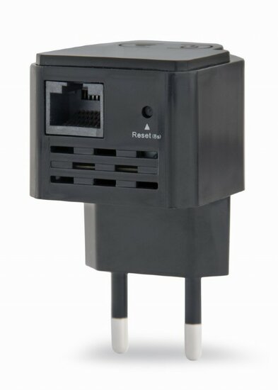 Gembird WiFi repeater 300Mbps ZWART/WIT