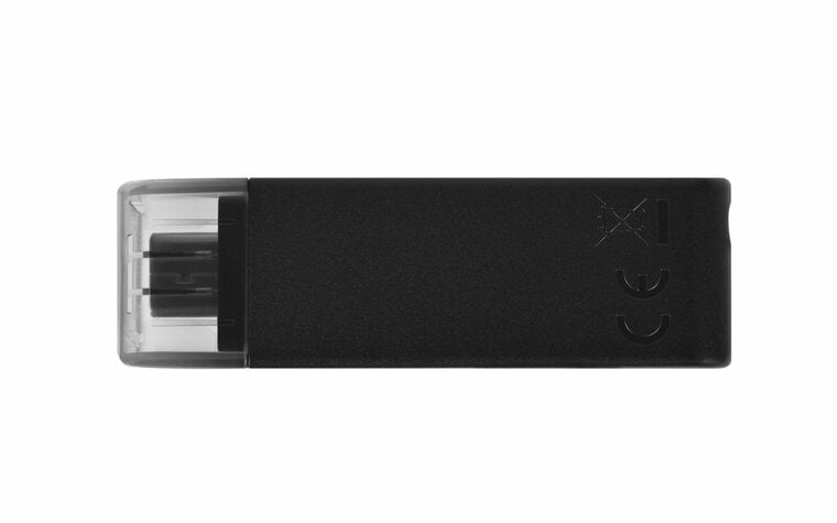 Kingston DataTraveler 70 | 128GB USB-C 3.2 Flash Drive | Zwart