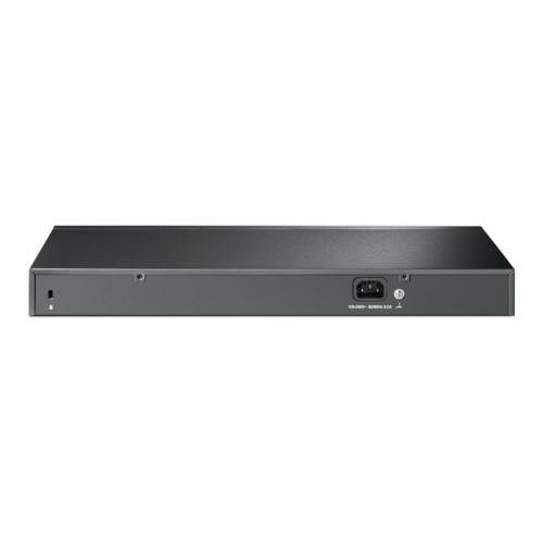 TP-Link TL-SG1218MPE | Managed Smart Switch | 18 Poorten | Gigabit Ethernet (10/100/1000 Mbps) | 16x PoE+ (192W) | 2x SFP | VLAN/QoS | Zwart