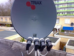 SAB / Triax TDS Quattro lnb houder Multiblock MFTS4 A045
