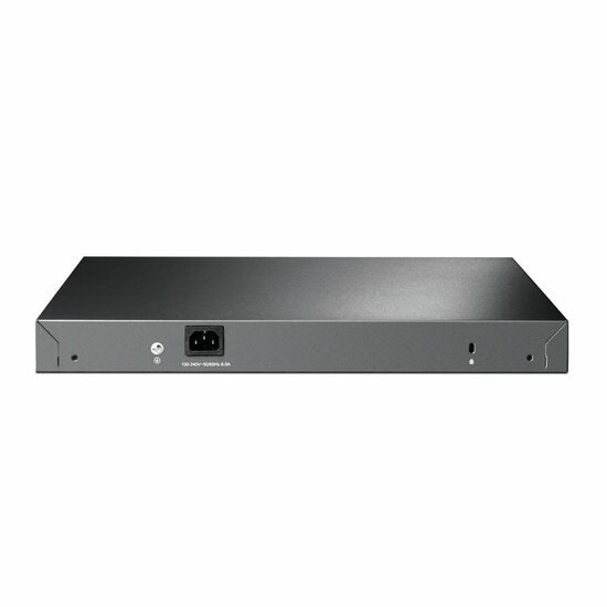 TP-Link TL-SG3428MP | JetStream Managed L2+ Switch | 28 Poorten | Gigabit Ethernet (10/100/1000 Mbps) | 24x PoE+ (384W) | 4x SFP | Omada SDN | Zwart