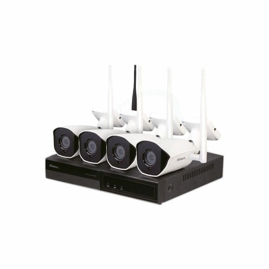 Xsarius WiFiCam 4FHD draadloze beveiligingscamera set - 1080p - IP66