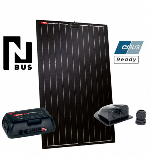 NDS KIT BLACKSOLAR BS 115W+Sun Control N-BUS SCE320M+ PST-B