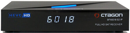 OCTAGON SFX6018 S2+IP HD H.265 HEVC 1xDVB-S2 E2 Linux Smart TV Sat Receiver