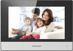 Hikvision DS-KIS602 IP Video intercom kit, 1 drukknop, 2 MP HD video, 7" touch screen binnenstation
