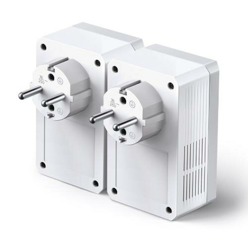 TP-Link TL-PA4010P KIT V5 | Powerline Adapter Set | 600 Mbps | Fast Ethernet | Met Stopcontact | Wit | HomePlug AV