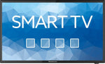 Megasat Royal Line III 19" SMART Camping TV 12 en 24V met Triple Tuner en Fastscan (zonder voet)