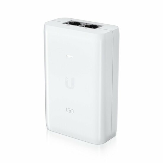Ubiquiti U-POE-AT | PoE+ Injector (802.3at) | 30W | Gigabit Ethernet | PoE (met Adapter)