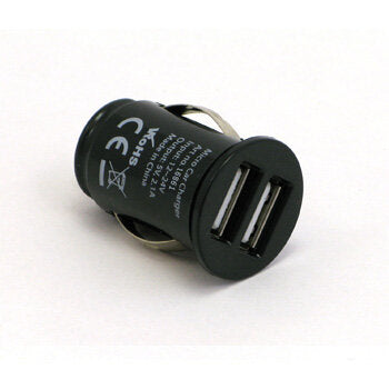 GrabNGo USB autolader 2x usb - zwart