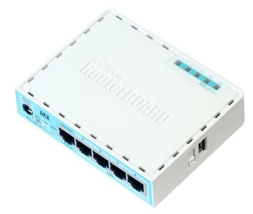 MikroTik hEX RB750Gr3 | Ethernet LAN Router | 5× Gigabit | Dual-Core 880 MHz | 256 MB RAM | RouterOS L4