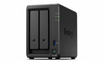 Synology DiskStation DS723+ NAS | 2 Drive Bays | AMD Ryzen R1600 | 2x Gigabit Ethernet | Zwart