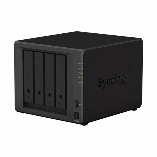 Synology DiskStation DS923+ NAS | 4 Drive Bays | AMD Ryzen R1600 | 2x Gigabit Ethernet | Desktop | Zwart