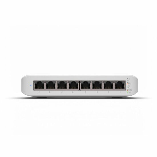 Ubiquiti UniFi Switch Lite 8 PoE | Managed L2 Switch | 8 Poorten | Gigabit Ethernet (10/100/1000) | Power over Ethernet (PoE) | Wit