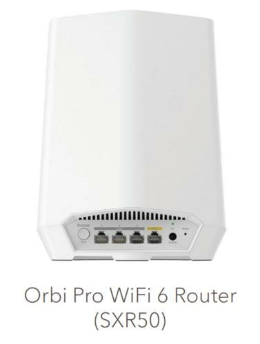 Netgear Orbi Pro (Router) | Tri-band WiFi 6 Mesh Router | Gigabit Ethernet | AX5400