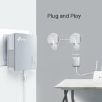 TP-Link PA411KIT | Powerline Adapter Set | 500 Mbps | Fast Ethernet | Wit