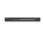 Zyxel GS1900-24HP | Managed Switch | 24 Poorten | Gigabit Ethernet | PoE | 1U | Zwart