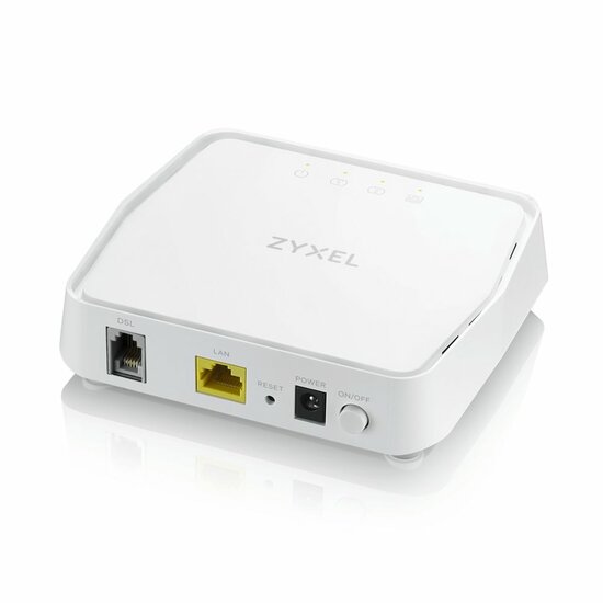 Zyxel VMG4005‑B50A | VDSL2 Bonding/Bridge Router | Up to 300 Mbps + IPv6, QoS, SPI Firewall | 1× Gigabit LAN