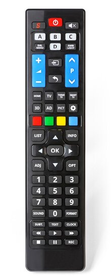 Universeel afstandsbediening voor alle Philips Tvs