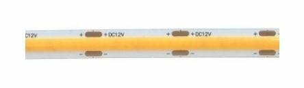 Travelleds Lineaire alu zw COB 3K 496 mm