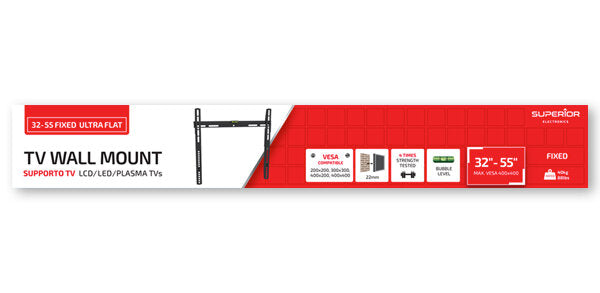 Superior TV Muurbeugel 32-55 inch Vast