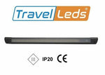 Travelleds Lineaire alu zw COB 4K 422mm schakelaar/touch