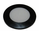 TravelLeds inb spot zwart 70mm 6+6 Leds 3K+6K schroef