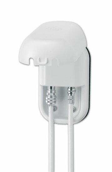 Maxview B2008 Twin WCD F+IEC Connector Wit