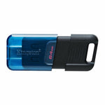 Kingston DataTraveler 80 | 64GB USB-C 3.2 Flash Drive | Zwart