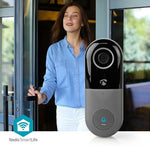 SmartLife Videodeurbel Wi-Fi IP54 Met bewegingssensor Transformator