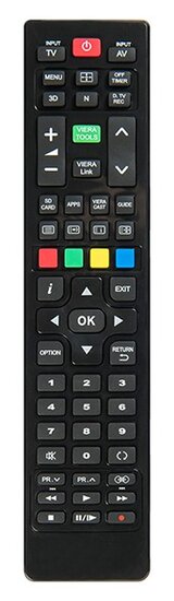 Universeel afstandsbediening voor alle Panasonic TVs