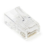 RJ45 connector Cat6 FTP Voor stugge en soepele kern, Doorsteekmontage 20 stuks