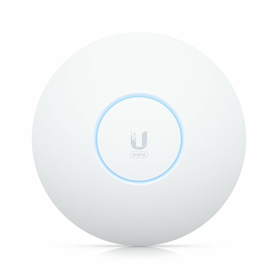 Ubiquiti UniFi U6 Enterprise | WiFi 6E Tri‑Band Access Point | 4800 Mbit/s | PoE+ | Inclusief Montagebeugel